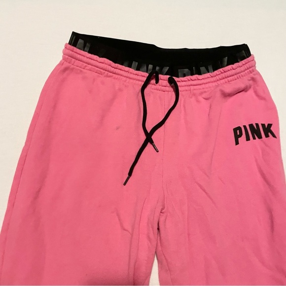 Victoria's Secret PINK Jogger Sweatpants Pink Size Large - Picture 2 of 16